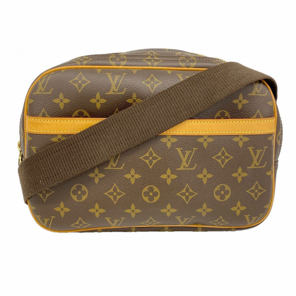 Louis Vuitton Shoulder Bag Monogram Reporter PM Brown