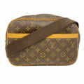 Louis Vuitton Shoulder Bag Monogram Reporter PM Brown