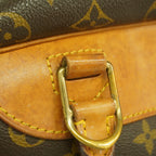 Louis Vuitton Handbag Monogram Deauville Brown — view 6