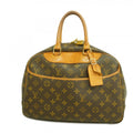 Louis Vuitton Handbag Monogram Deauville Brown