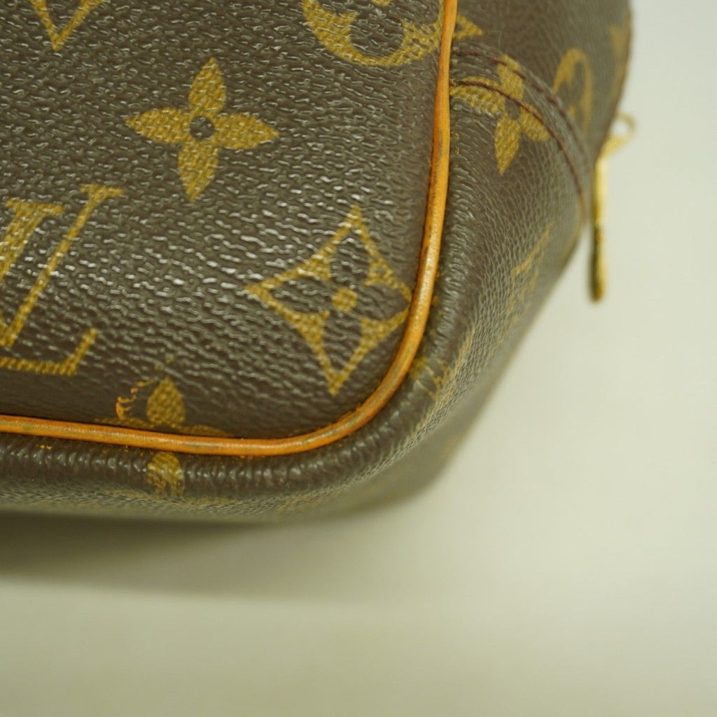 Louis Vuitton Handbag Monogram Deauville Brown — view 7