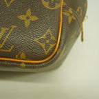 Louis Vuitton Handbag Monogram Deauville Brown — view 7