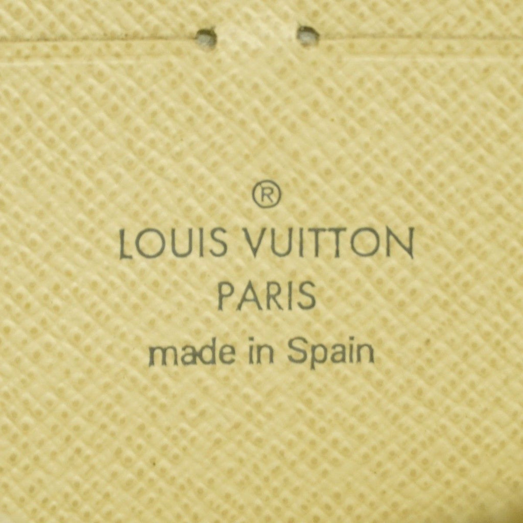 Louis Vuitton Wallet Damier Azur Zippy White — view 4