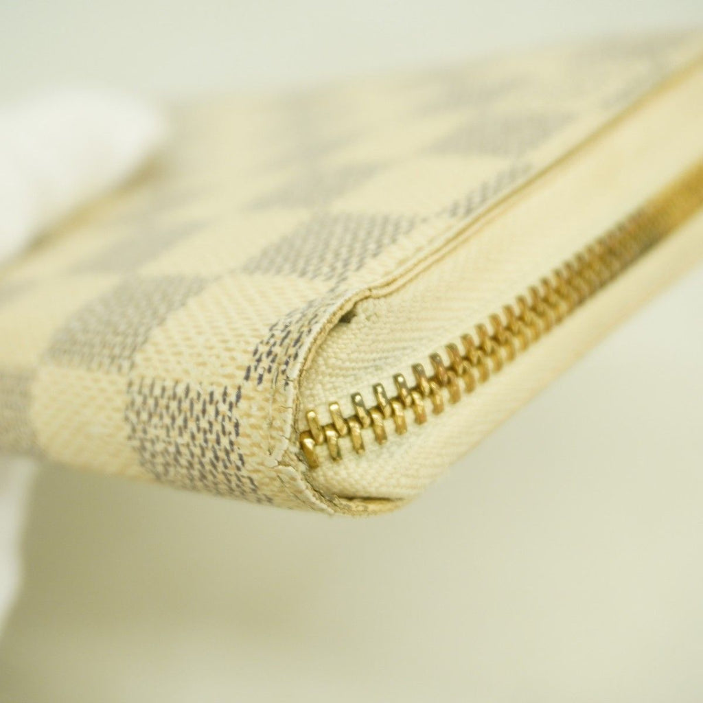 Louis Vuitton Wallet Damier Azur Zippy White — view 5