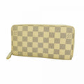 Louis Vuitton Wallet Damier Azur Zippy White