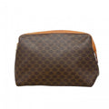 Celine Pouch Macadam Brown Gold