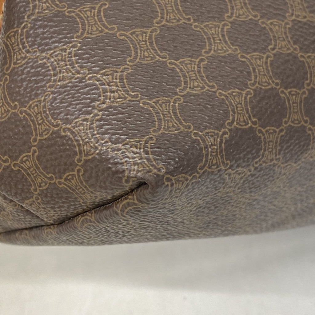 Celine Pouch Macadam Brown Gold — view 6