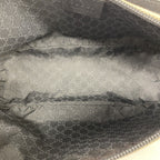 Gucci Handbag Canvas Black Gray Gold — view 4