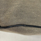 Gucci Handbag Canvas Black Gray Gold — view 6