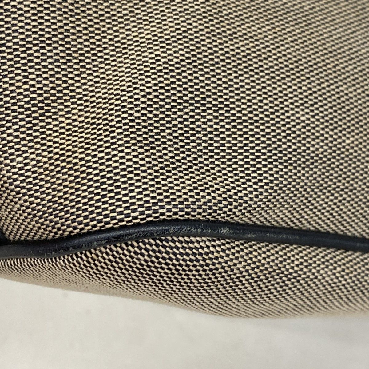 Gucci Handbag Canvas Black Gray Gold — view 6