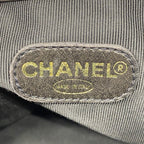 Chanel Shoulder Bag Lambskin Black Gold — view 5