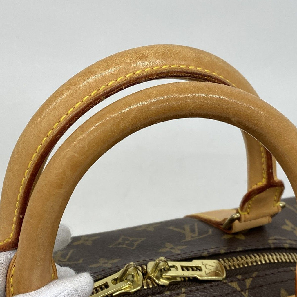 Louis Vuitton Boston Bag Monogram Keepall 50 Brown — view 7