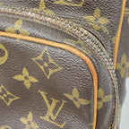 Louis Vuitton Shoulder Bag Monogram Amazon Brown — view 8