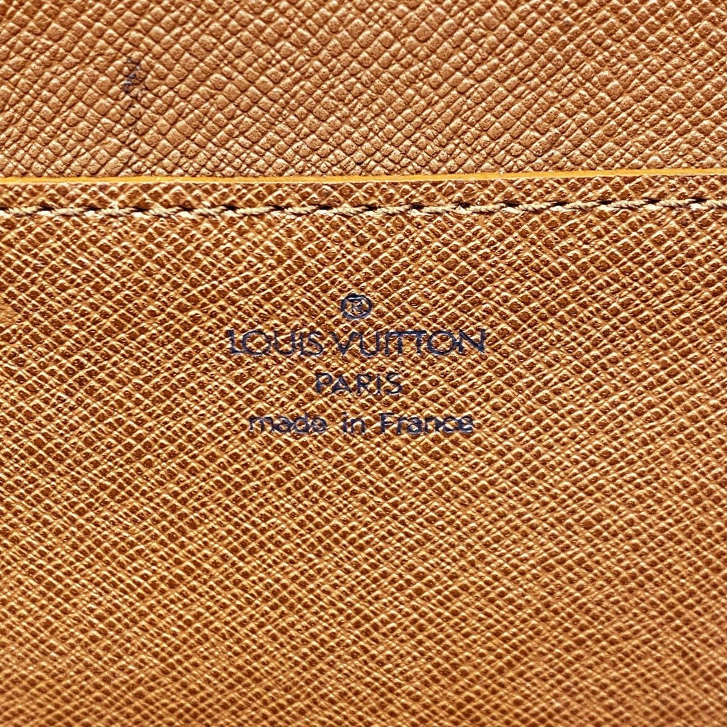 Louis Vuitton Business Bag Monogram Porte Documents Bandouliere Brown — view 5