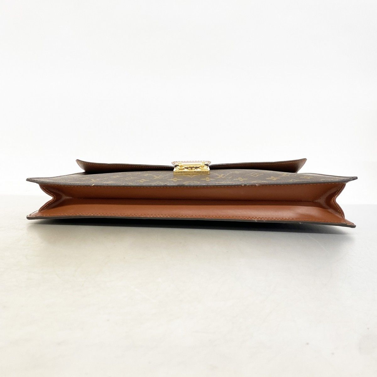 Louis Vuitton Business Bag Monogram Porte Documents Bandouliere Brown — view 3
