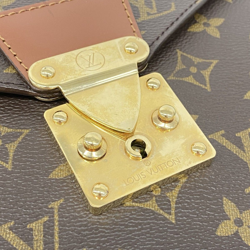 Louis Vuitton Business Bag Monogram Porte Documents Bandouliere Brown — view 9