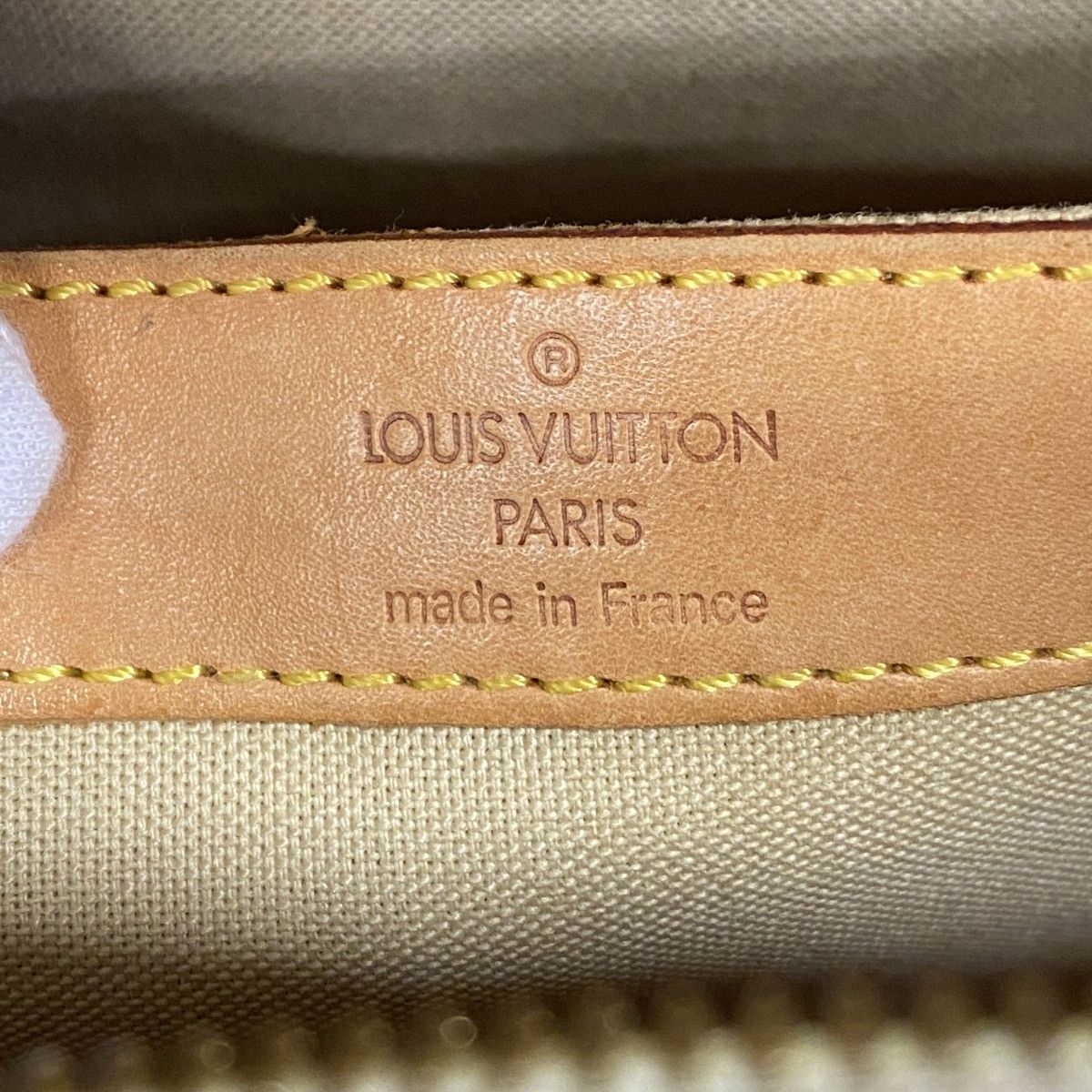 Louis Vuitton Shoulder Bag Damier Azur Naviglio White — view 5