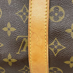 Louis Vuitton Boston Bag Monogram Keepall 45 Brown — view 9