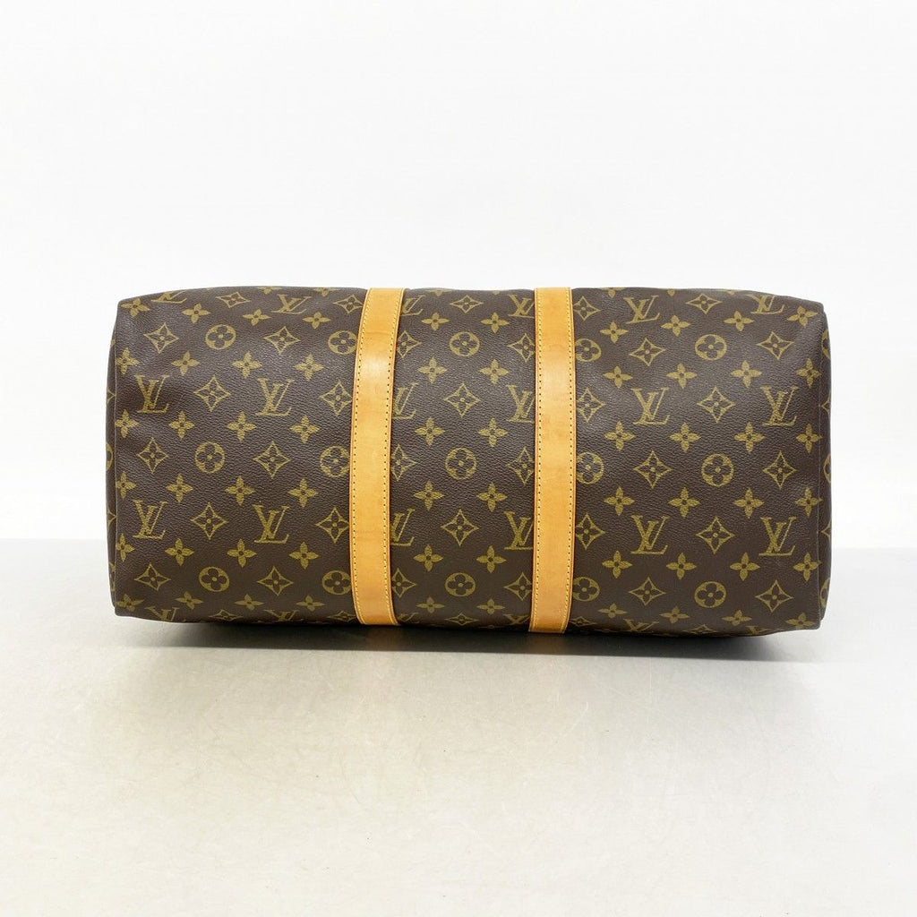 Louis Vuitton Boston Bag Monogram Keepall 45 Brown — view 3
