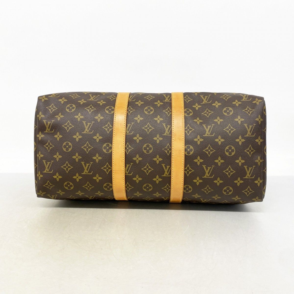 Louis Vuitton Boston Bag Monogram Keepall 45 Brown — view 3