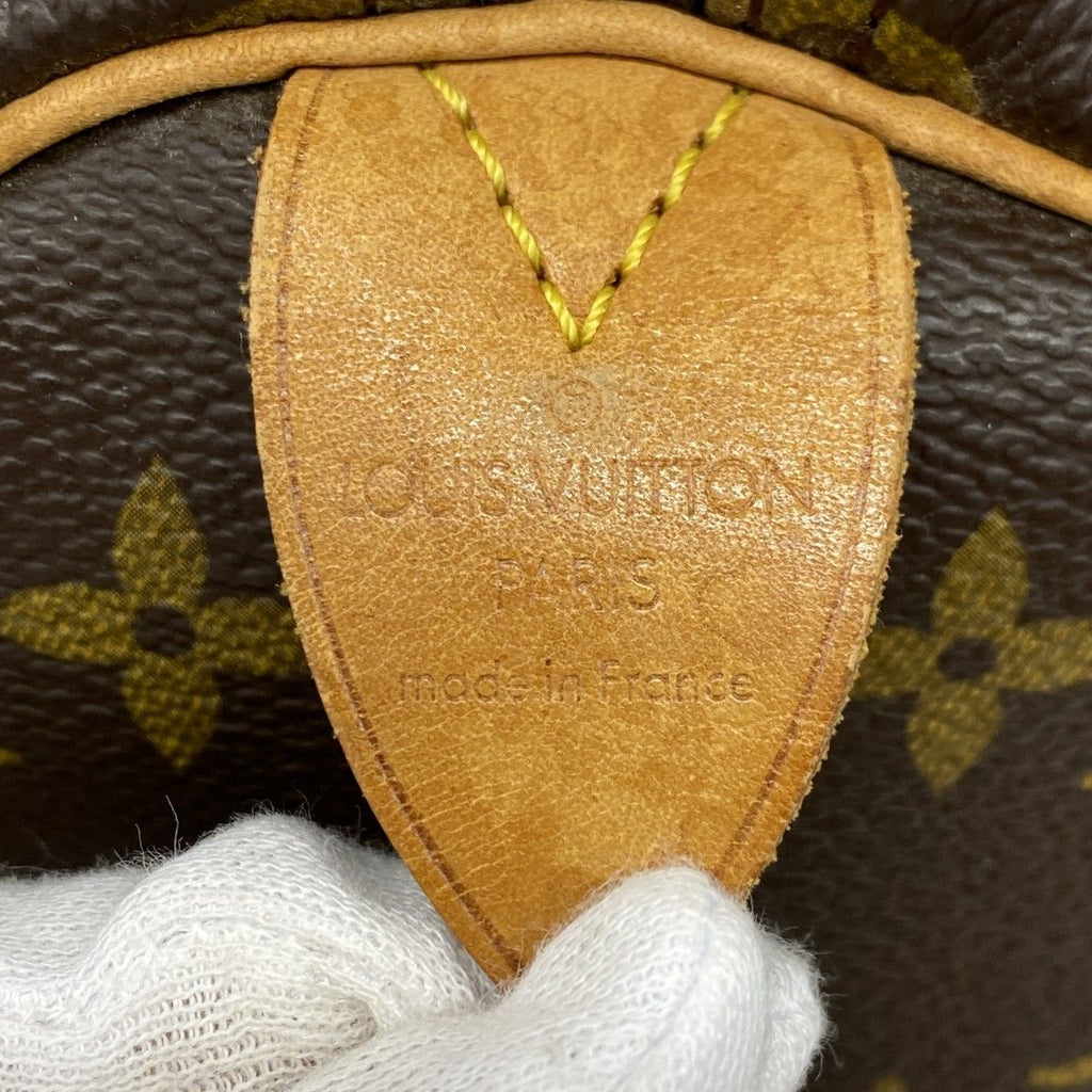 Louis Vuitton Boston Bag Monogram Keepall 45 Brown — view 5