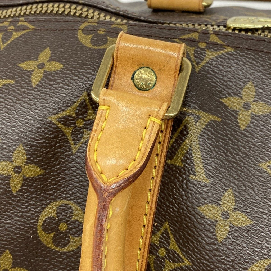 Louis Vuitton Boston Bag Monogram Keepall 45 Brown — view 8