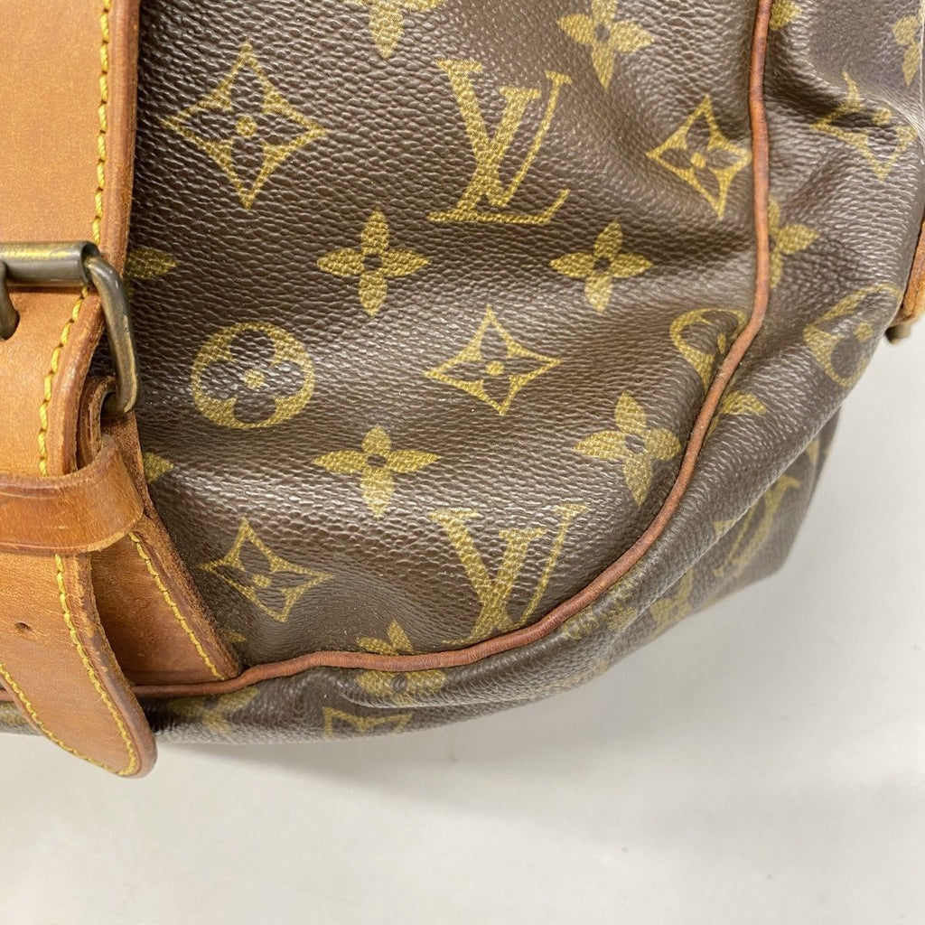 Louis Vuitton Shoulder Bag Monogram Saumur 43 Brown — view 7