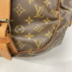 Louis Vuitton Shoulder Bag Monogram Saumur 43 Brown — view 7
