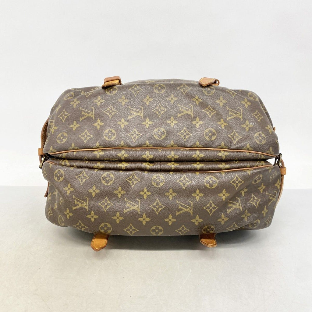 Louis Vuitton Shoulder Bag Monogram Saumur 43 Brown — view 3