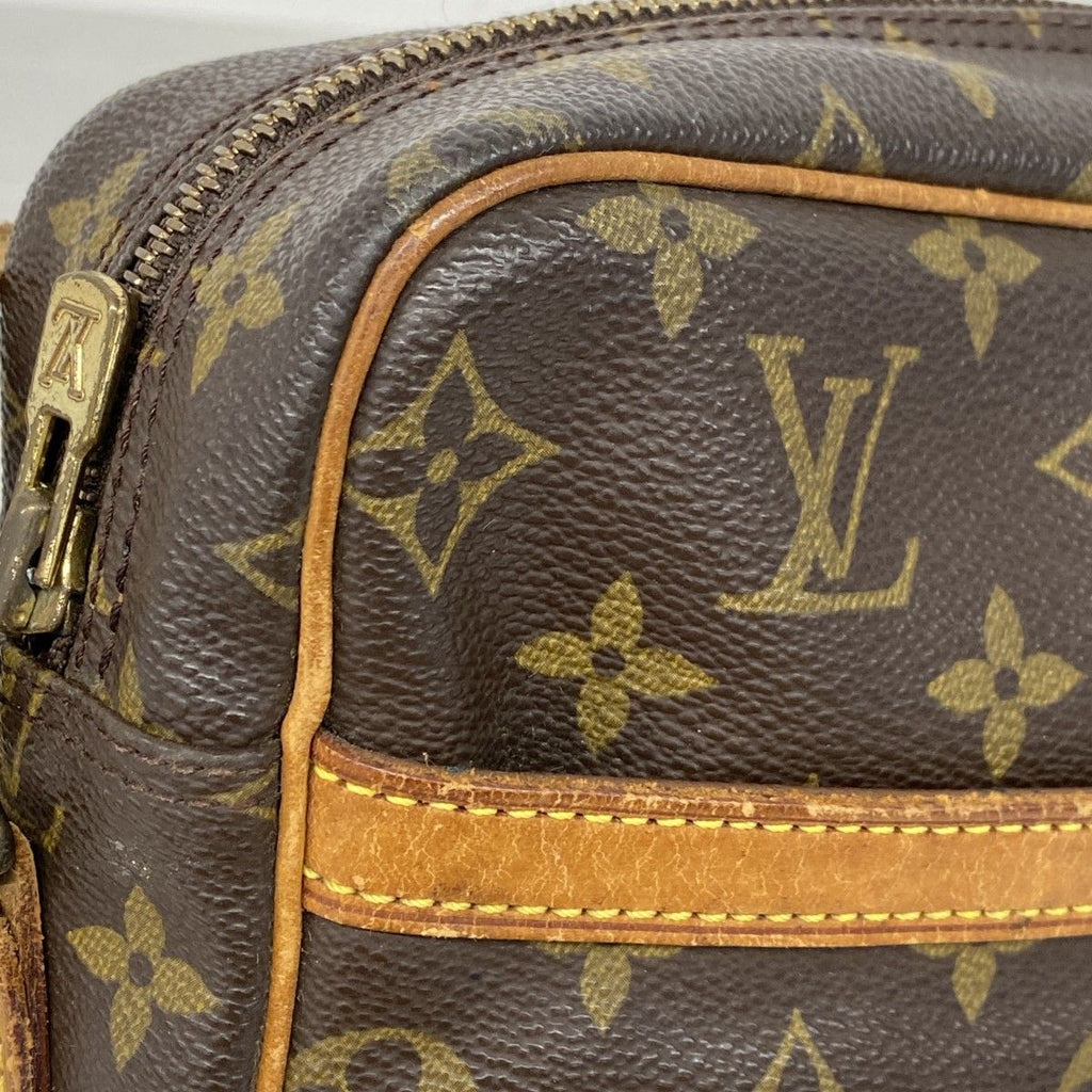 Louis Vuitton Shoulder Bag Monogram Trocadero 27 Brown — view 7
