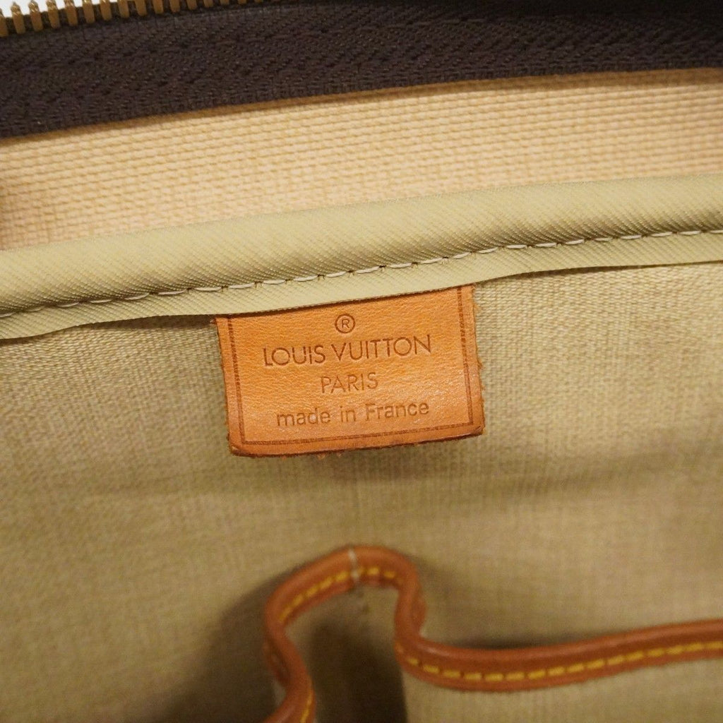 Louis Vuitton Handbag Monogram Deauville Brown — view 5