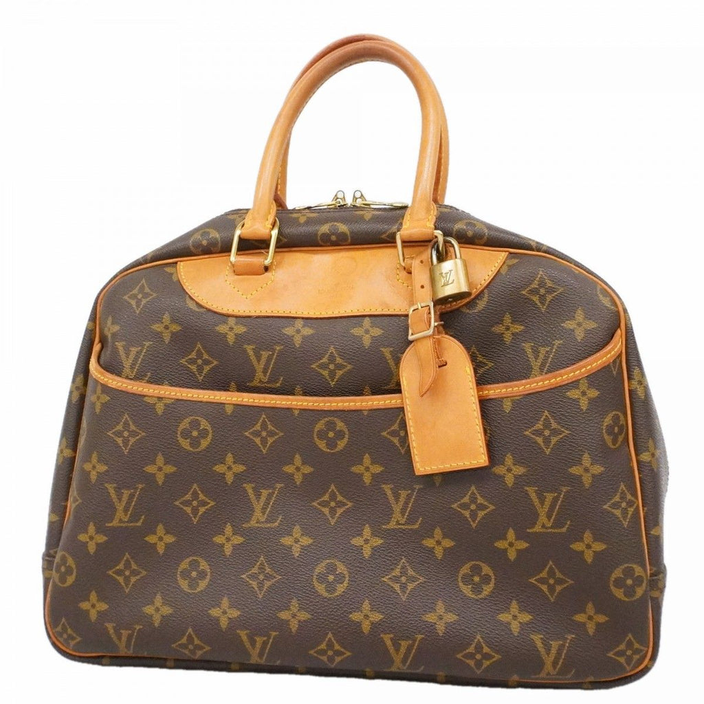 Louis Vuitton Handbag Monogram Deauville Brown