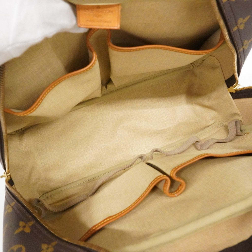 Louis Vuitton Handbag Monogram Deauville Brown — view 4