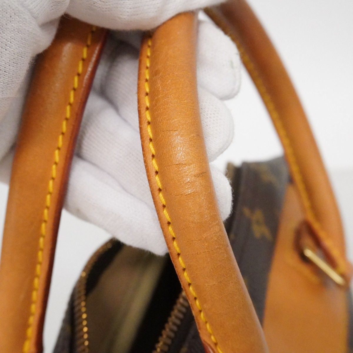 Louis Vuitton Handbag Monogram Deauville Brown — view 7