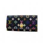 Louis Vuitton Key Case Monogram Multicolor Multicles 4 Noir Grenade Key Holder