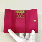 Louis Vuitton Key Case Monogram Multicolor Multicles 4 Noir Grenade Key Holder — view 3