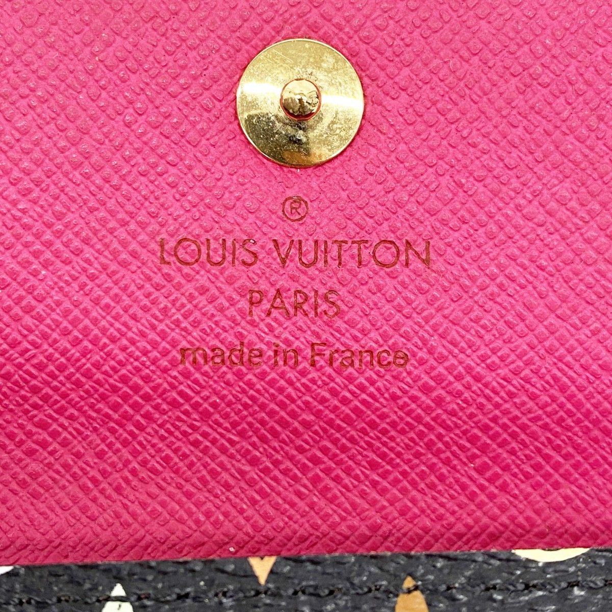 Louis Vuitton Key Case Monogram Multicolor Multicles 4 Noir Grenade Key Holder — view 4