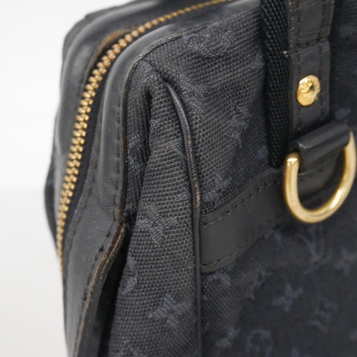 Louis Vuitton Handbag Monogram Mini Josephine PM Blue — view 9