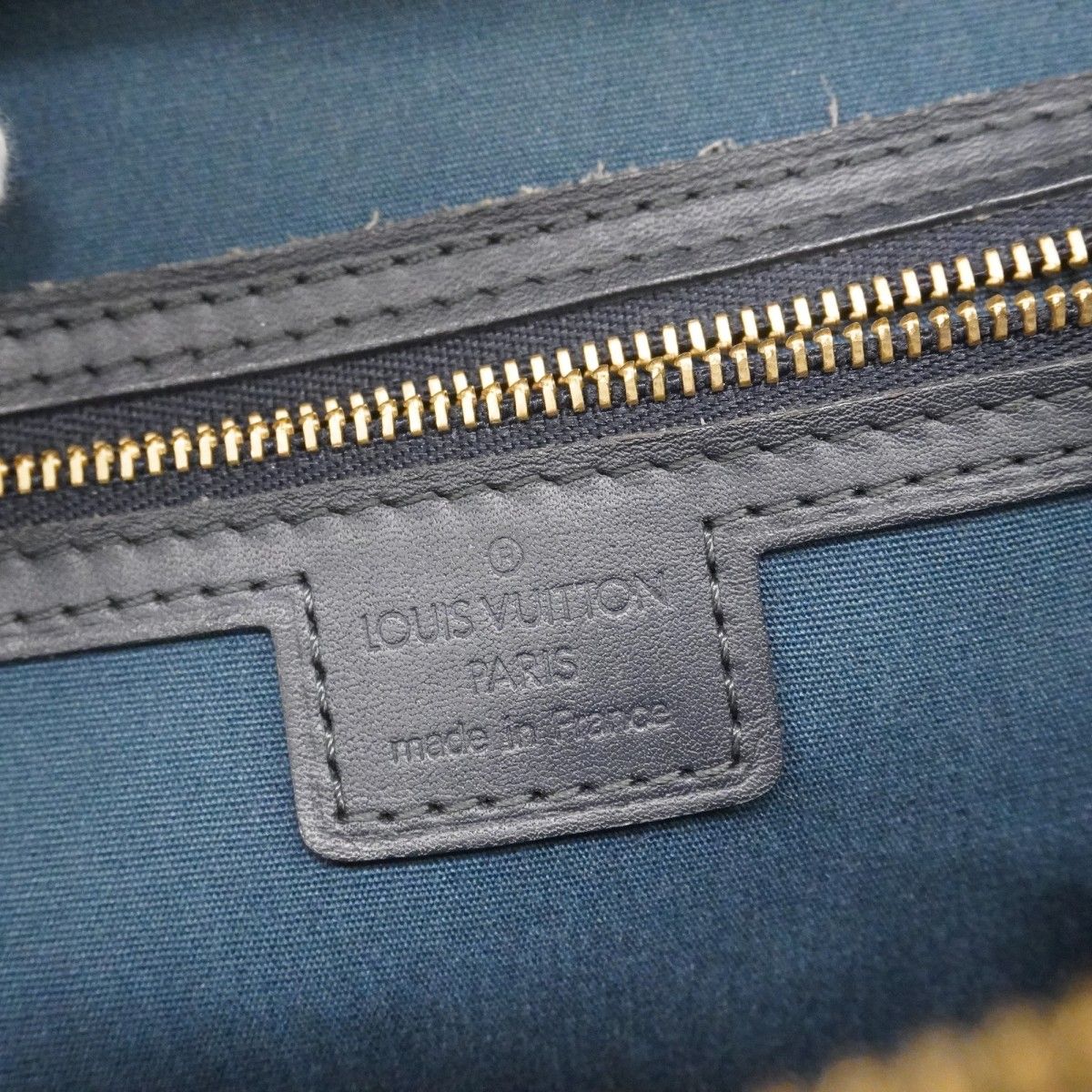 Louis Vuitton Handbag Monogram Mini Josephine PM Blue — view 5