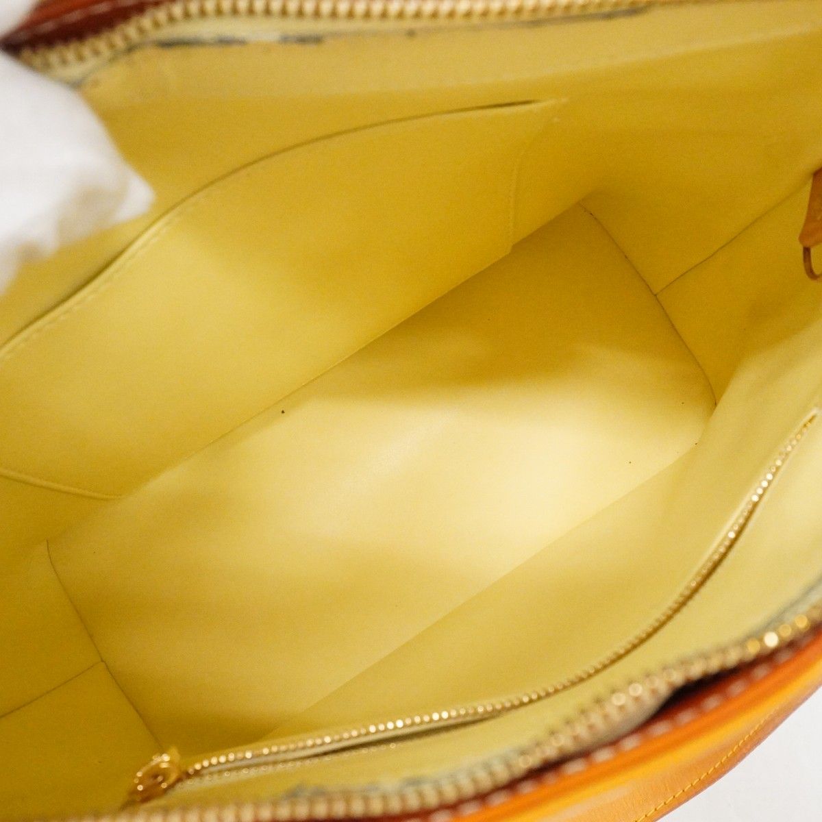 Louis Vuitton Tote Vernis Houston Lime Yellow — view 4