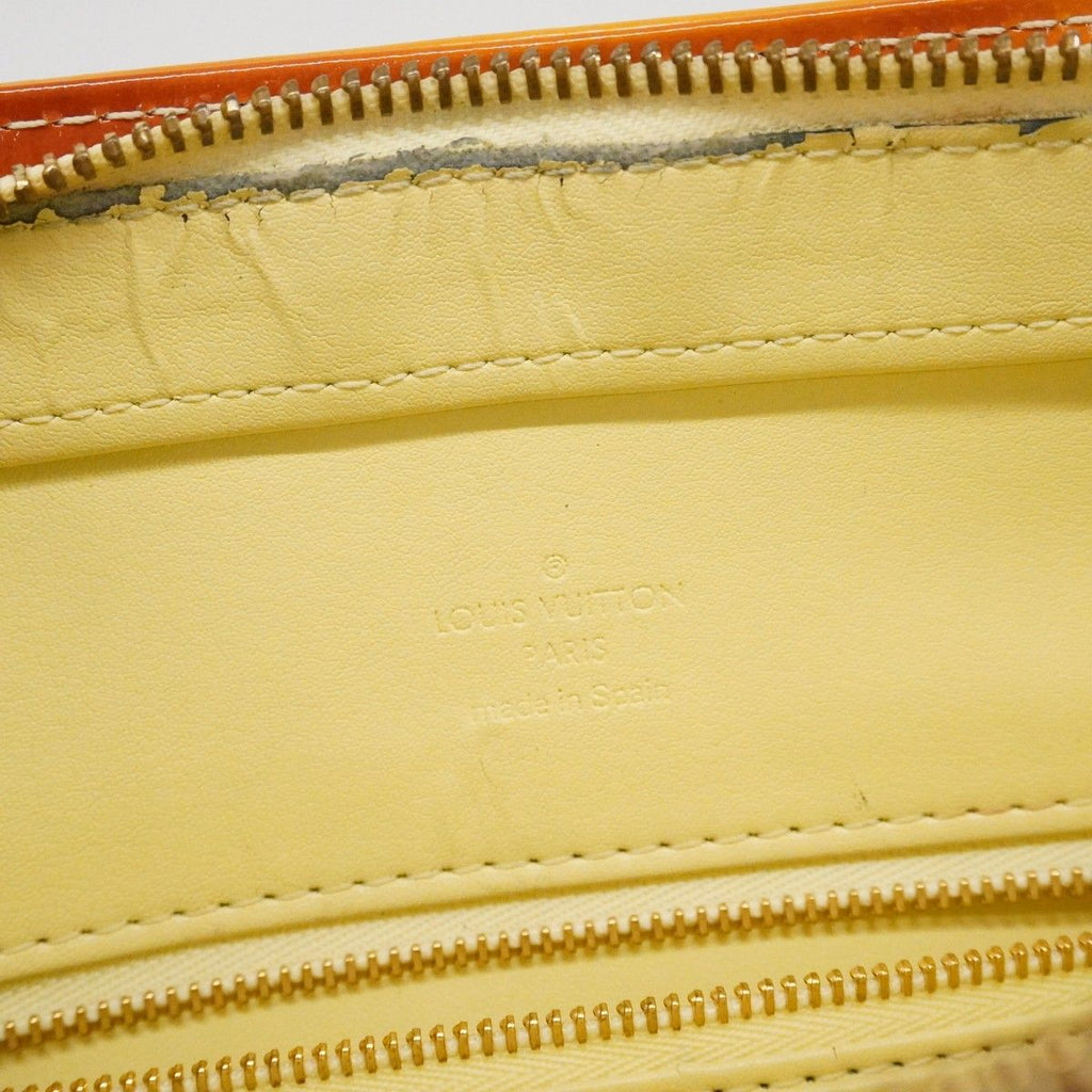 Louis Vuitton Tote Vernis Houston Lime Yellow — view 5