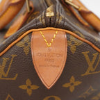 Louis Vuitton Handbag Monogram Speedy 30 Brown — view 5