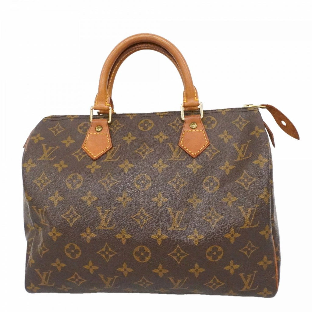 Louis Vuitton Handbag Monogram Speedy 30 Brown