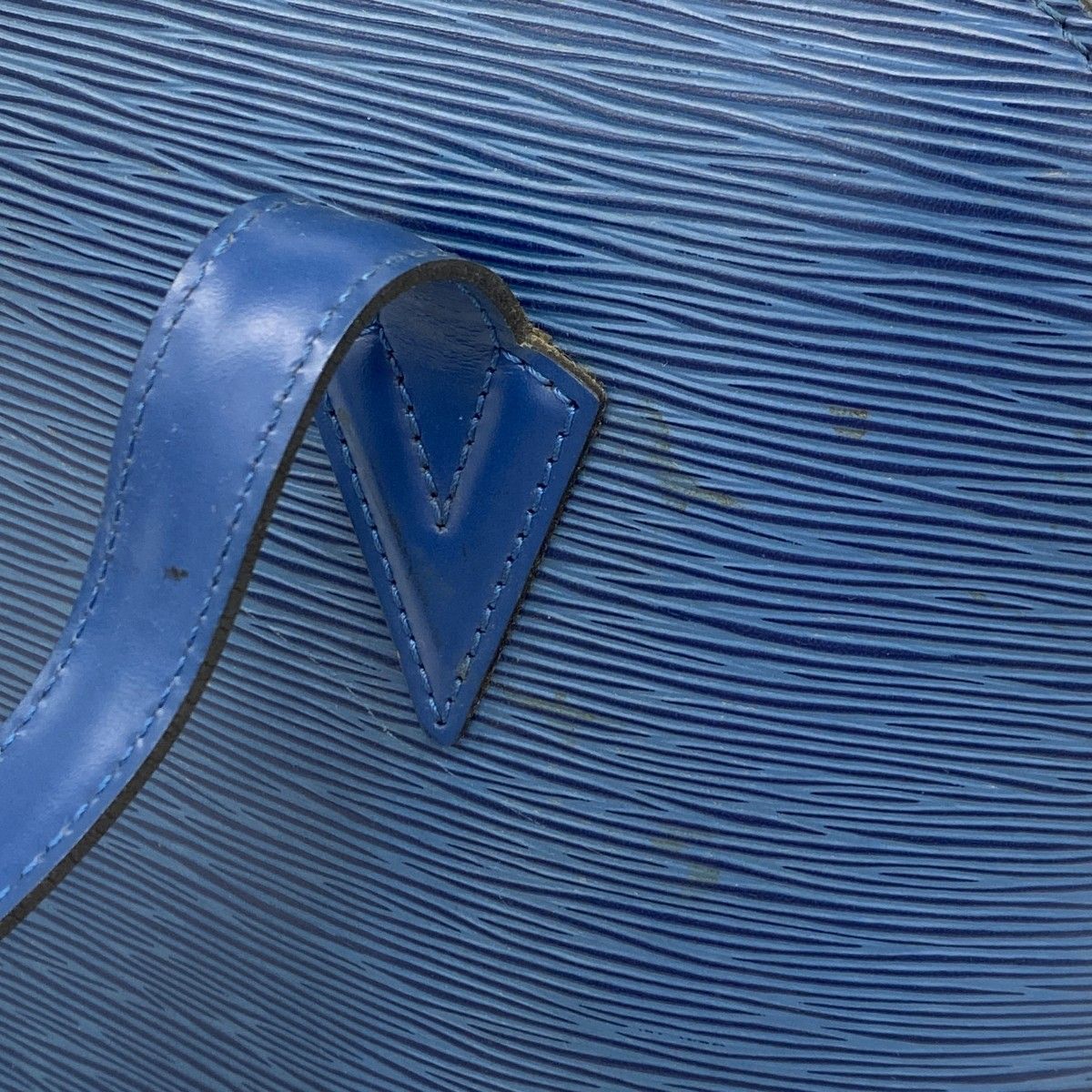 Louis Vuitton Shoulder Bag Epi Lussac Toledo Blue — view 8
