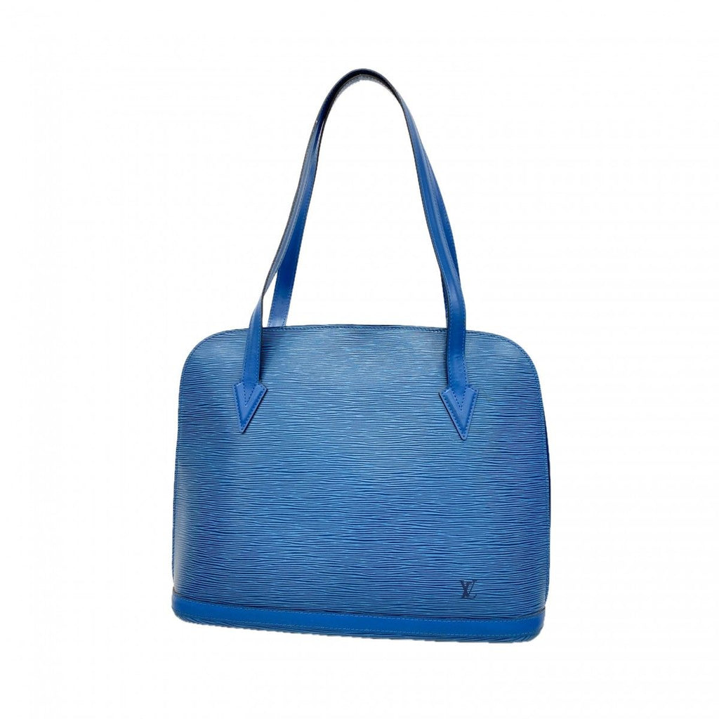 Louis Vuitton Shoulder Bag Epi Lussac Toledo Blue