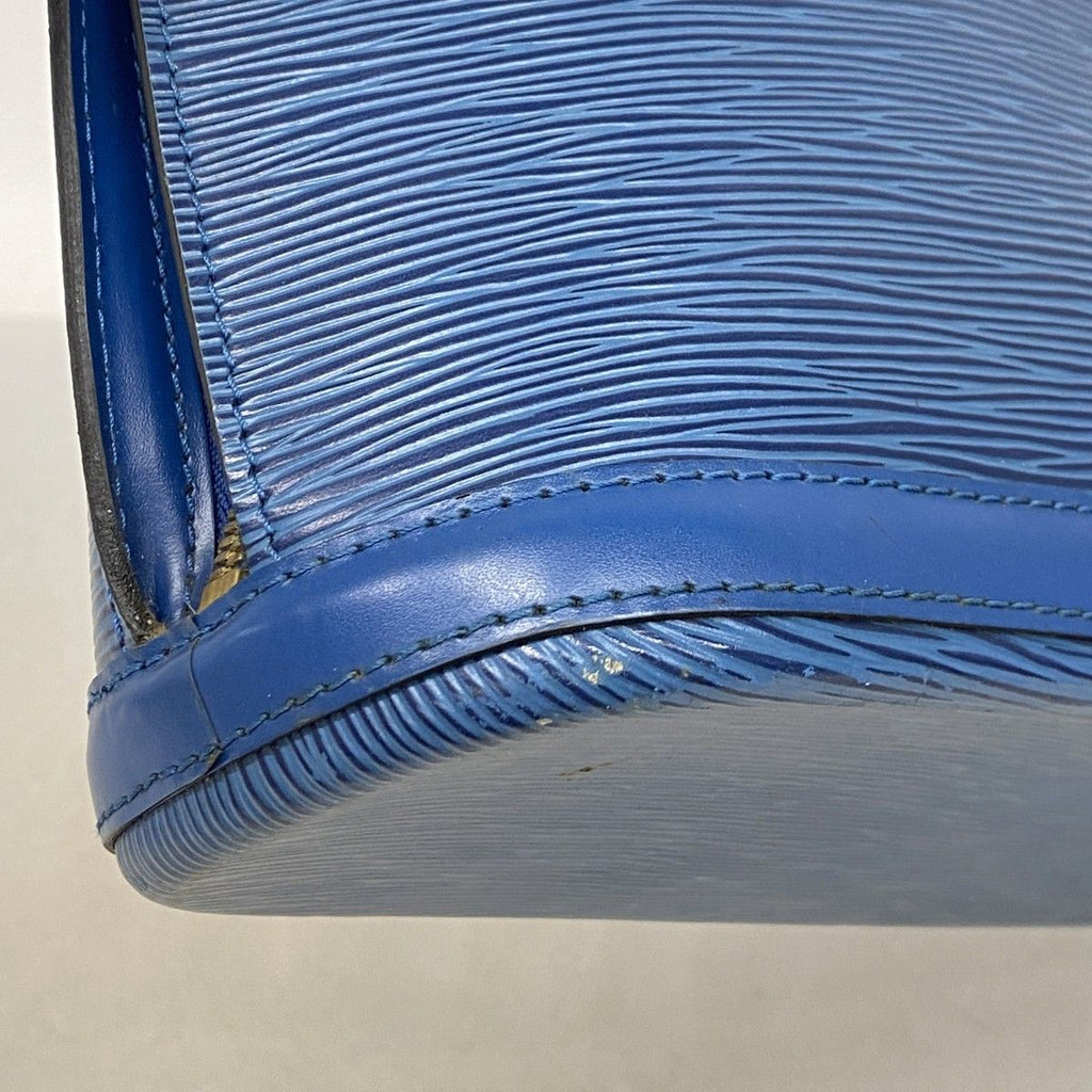 Louis Vuitton Shoulder Bag Epi Lussac Toledo Blue — view 6