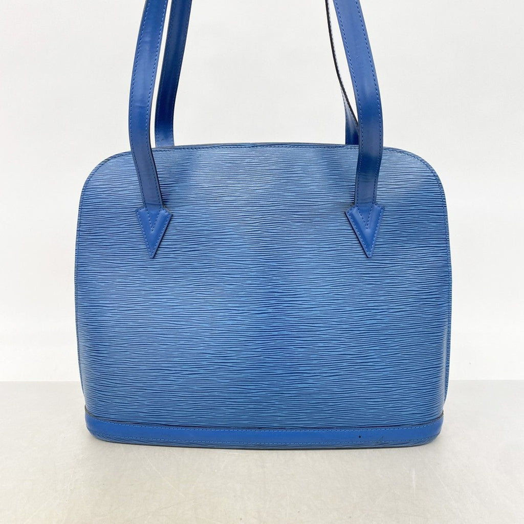 Louis Vuitton Shoulder Bag Epi Lussac Toledo Blue — view 9
