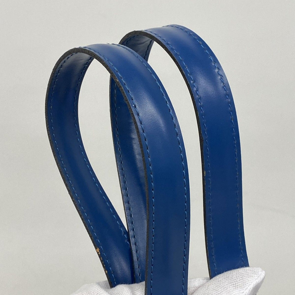 Louis Vuitton Shoulder Bag Epi Lussac Toledo Blue — view 7