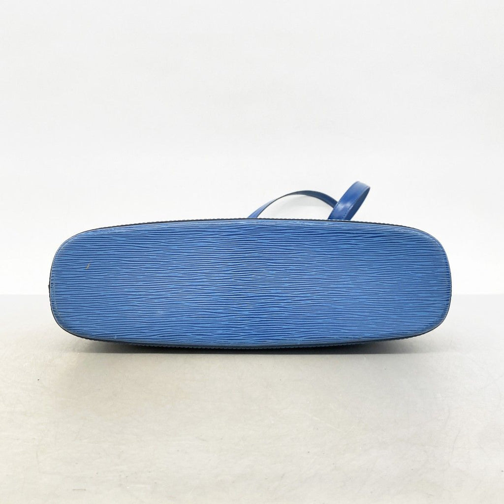 Louis Vuitton Shoulder Bag Epi Lussac Toledo Blue — view 3