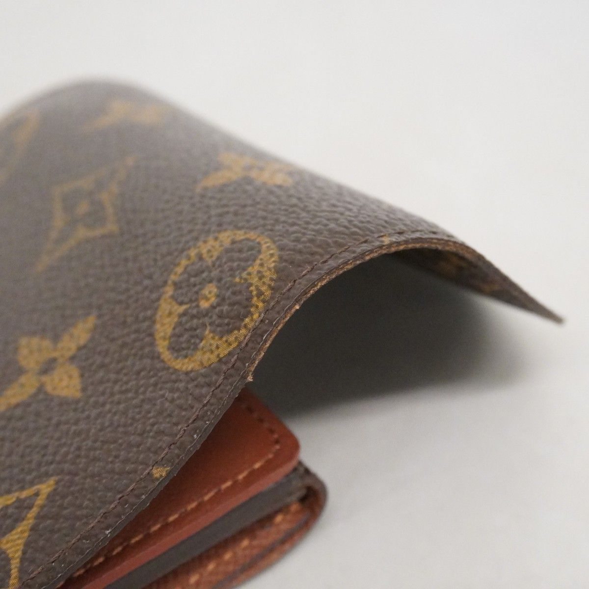 Louis Vuitton Trifold Wallet Monogram Portefeuille Helene Brown — view 7
